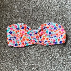PINK, strapless lace bandeau (size l)